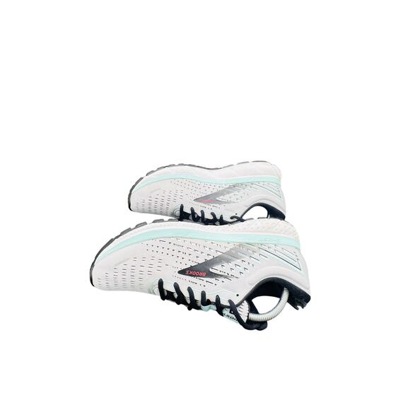 👟 Brooks Ghost 14 10.5 White Mint Road Running Shoes Cushion Support Daily - Picture 2 of 8